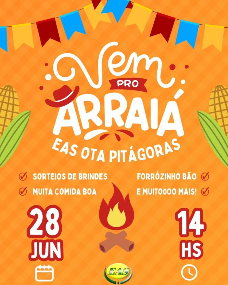 Vem pro Arraia Escola EAS Pitágoras Ota Gunma ken